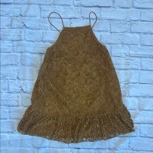 FREE PEOPLE Halter MINI dress